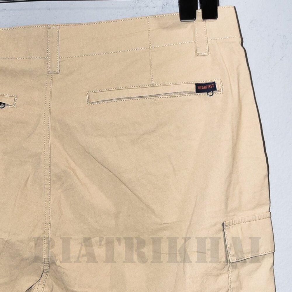 Wearfirst Men's Cargo Short-Tan - Picture 7 of 8